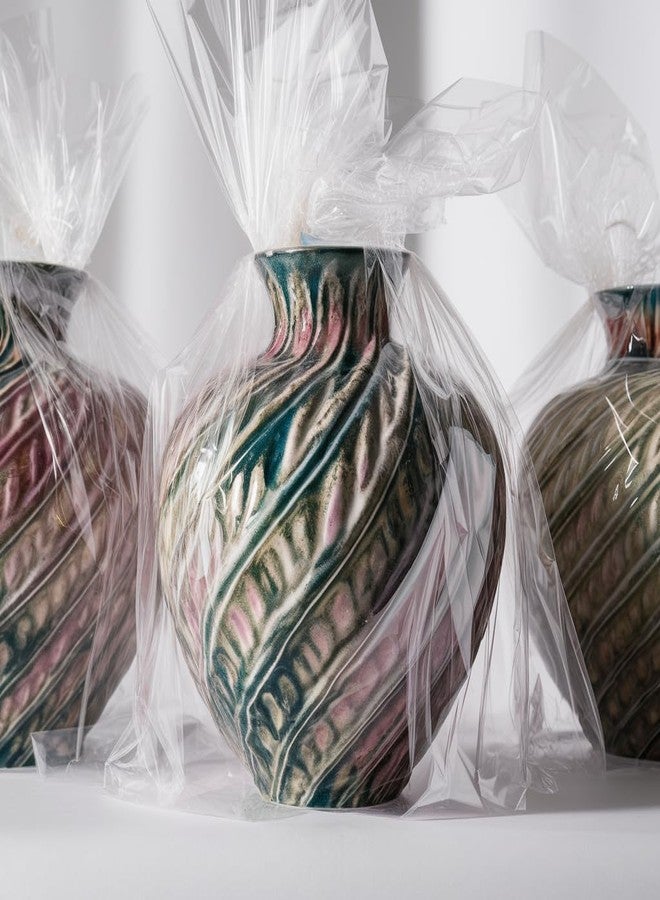 شوب فور مايلرز أكياس تغليف مسطحة شفافة من السيلوفان من Shop4Mailers مقاس 24 × 30 بوصة لتوزيعات الحفلات، والحلويات، وسلال الهدايا، والمزهريات، والهدايا، وحفلات الزفاف، وأعياد الميلاد، وحفلات استقبال المولود (عبوة من 50 كيسًا) - Image 5